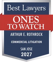 Best Lawyers Ones to Watch 2027 badge, Commercial Litigation, Arthur E. Rothrock